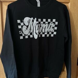 Jerzees Black Mama Sweatshirt